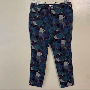 Logo By Lori Goldstein Womens Multicolor Chino Pants Size 16